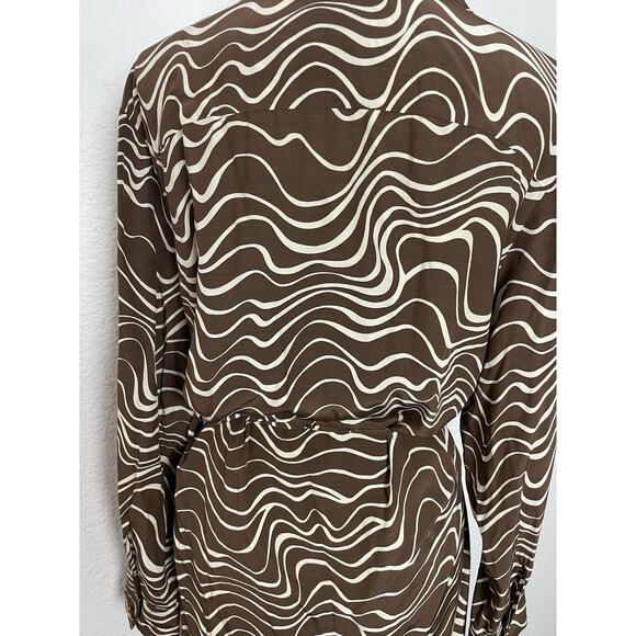 & Other Stories Dress Wrap Maxi Multicolor Print - Picture 10 of 16